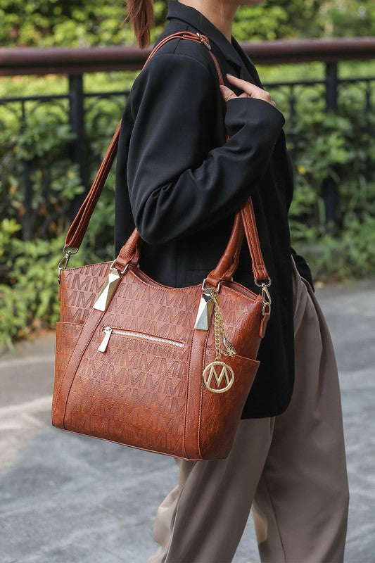 HAZEL VEGAN LEATHER TOTE