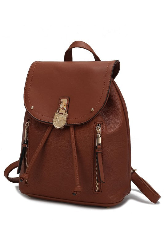 MKF COLLECTION XANDRIA VEGAN LEATHER BACKPACK