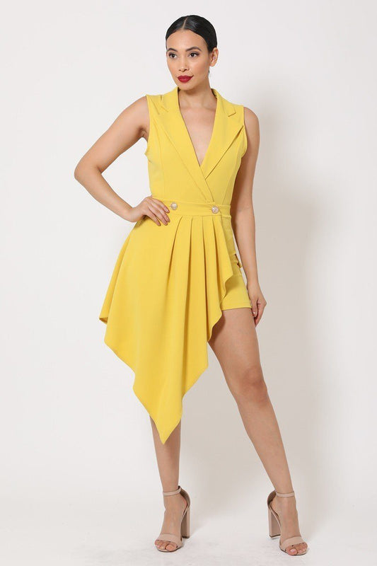 Yellow romper 