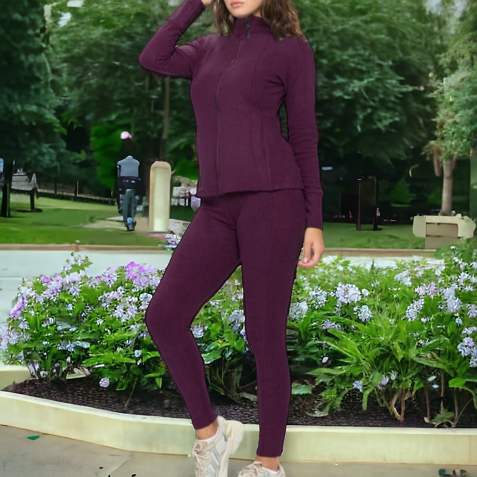 Discover the ultimate comfort and style with our Casey Loungewear long sleeve top! Featuring a convenient zip closure and a luxurious blend of 78% nylon and 22% spandex, this top will keep you feeling confident and cozy all day long.