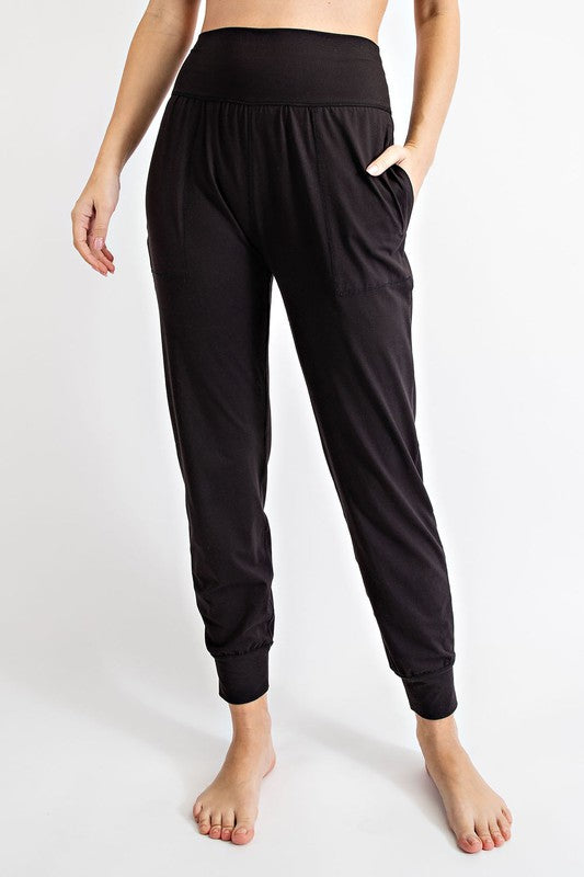 The Butter Soft Joggers With Pockets redefine comfort with their indulgently soft fabric that feels like a gentle embrace against the skin. These joggers seamlessly combine loungewear ease with practicality, featuring convenient pockets to keep essentials close at hand. Whether for a relaxed day indoors or a casual outing, these joggers offer both style and functionality for any occasion.